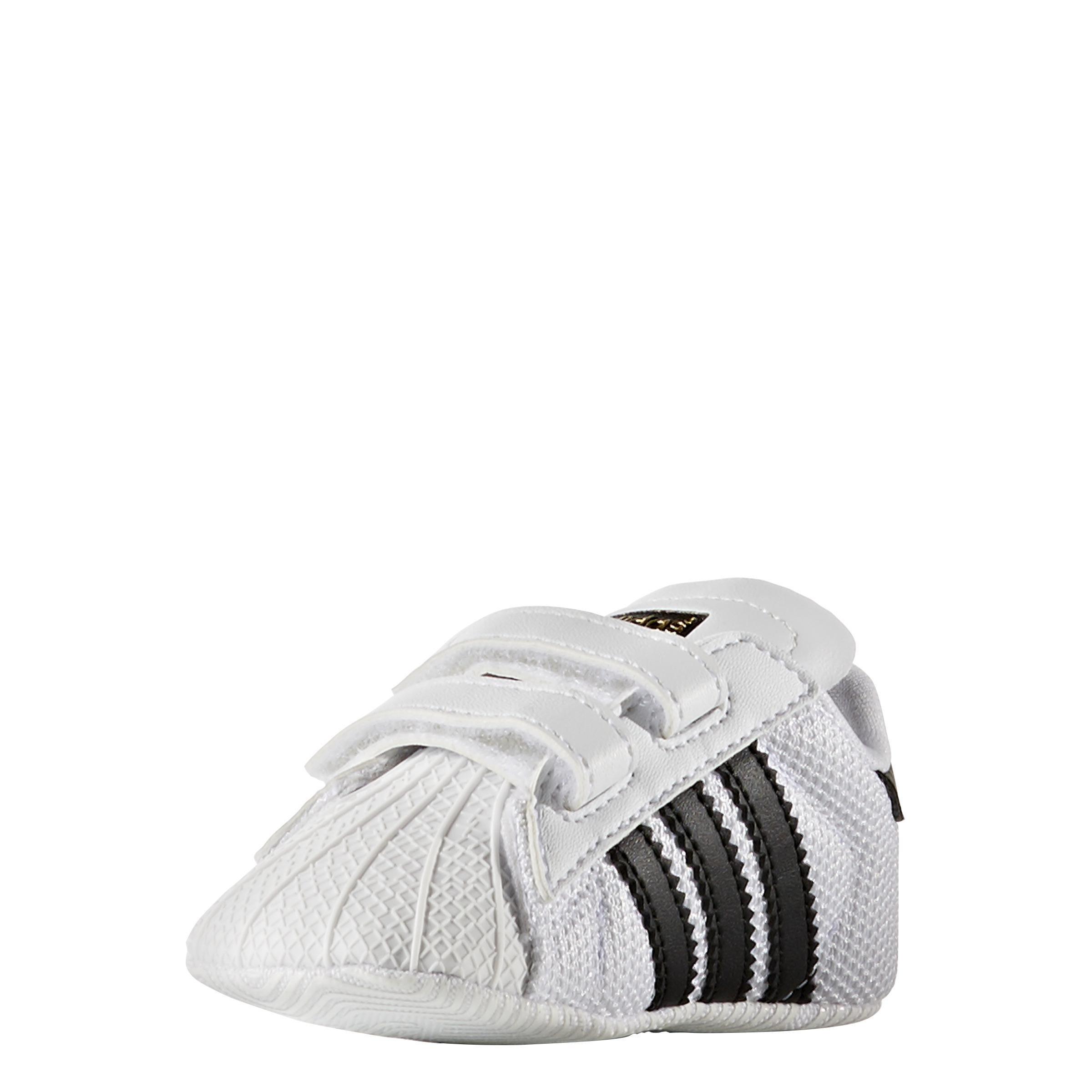 Baby Unisex Superstar Shoes, White, A701_ONE, large image number 2