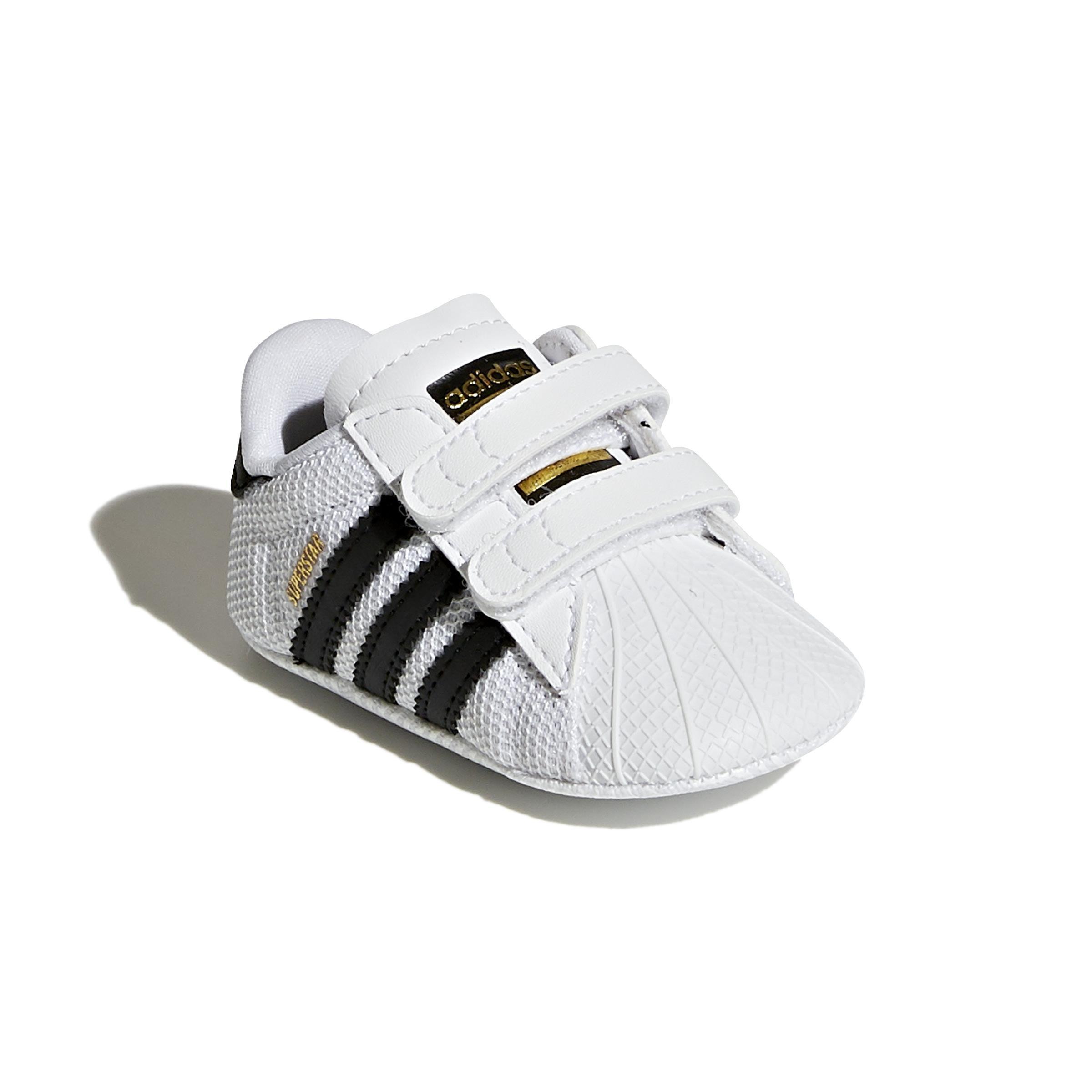 Baby Unisex Superstar Shoes, White, A701_ONE, large image number 3