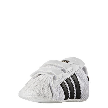 Baby Unisex Superstar Shoes, White, A701_ONE, large image number 4