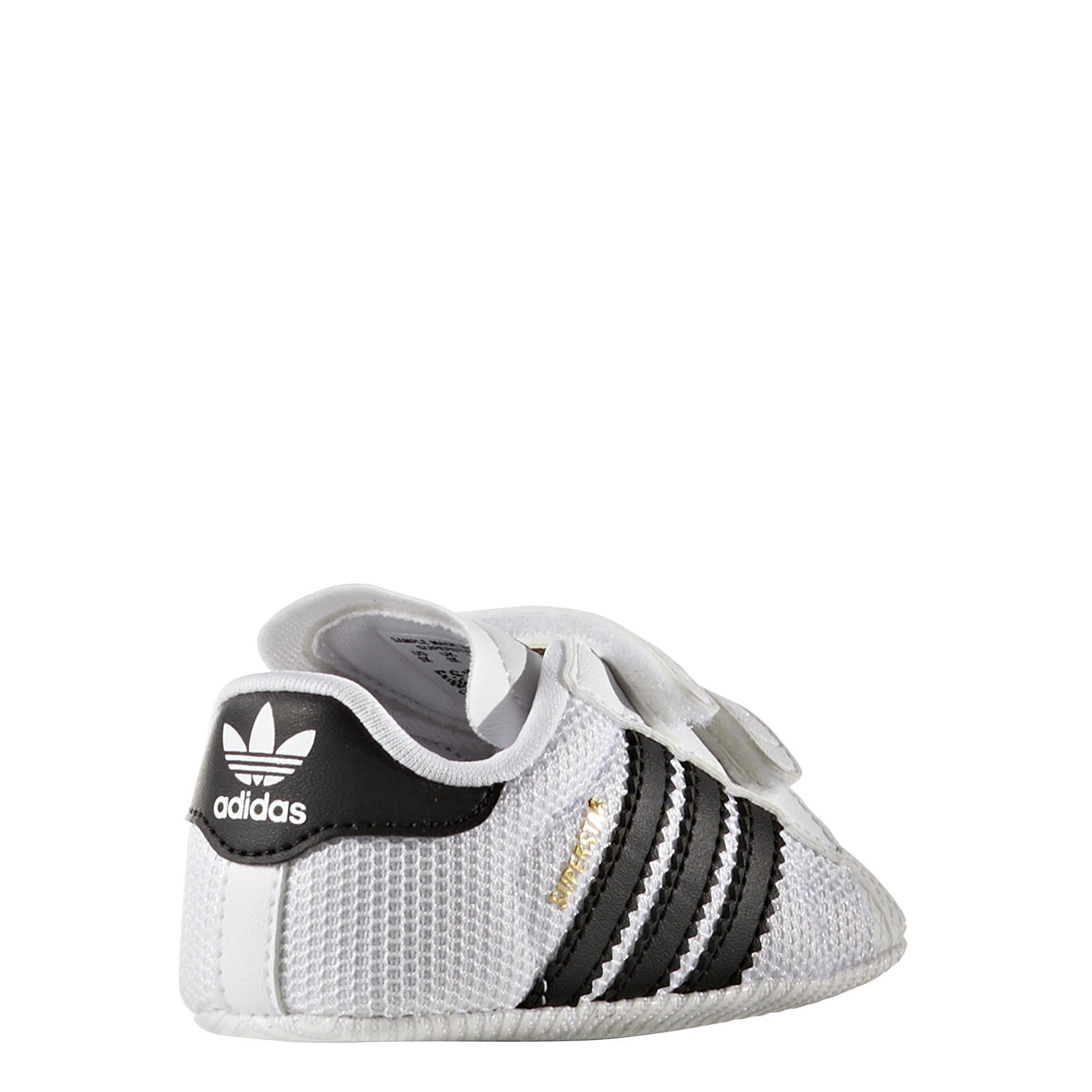 Baby Unisex Superstar Shoes, White, A701_ONE, large image number 4