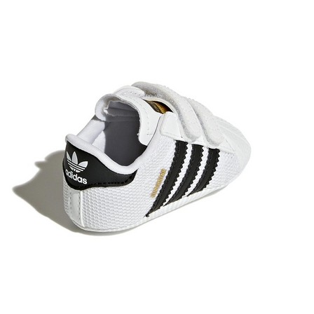 Baby Unisex Superstar Shoes, White, A701_ONE, large image number 5