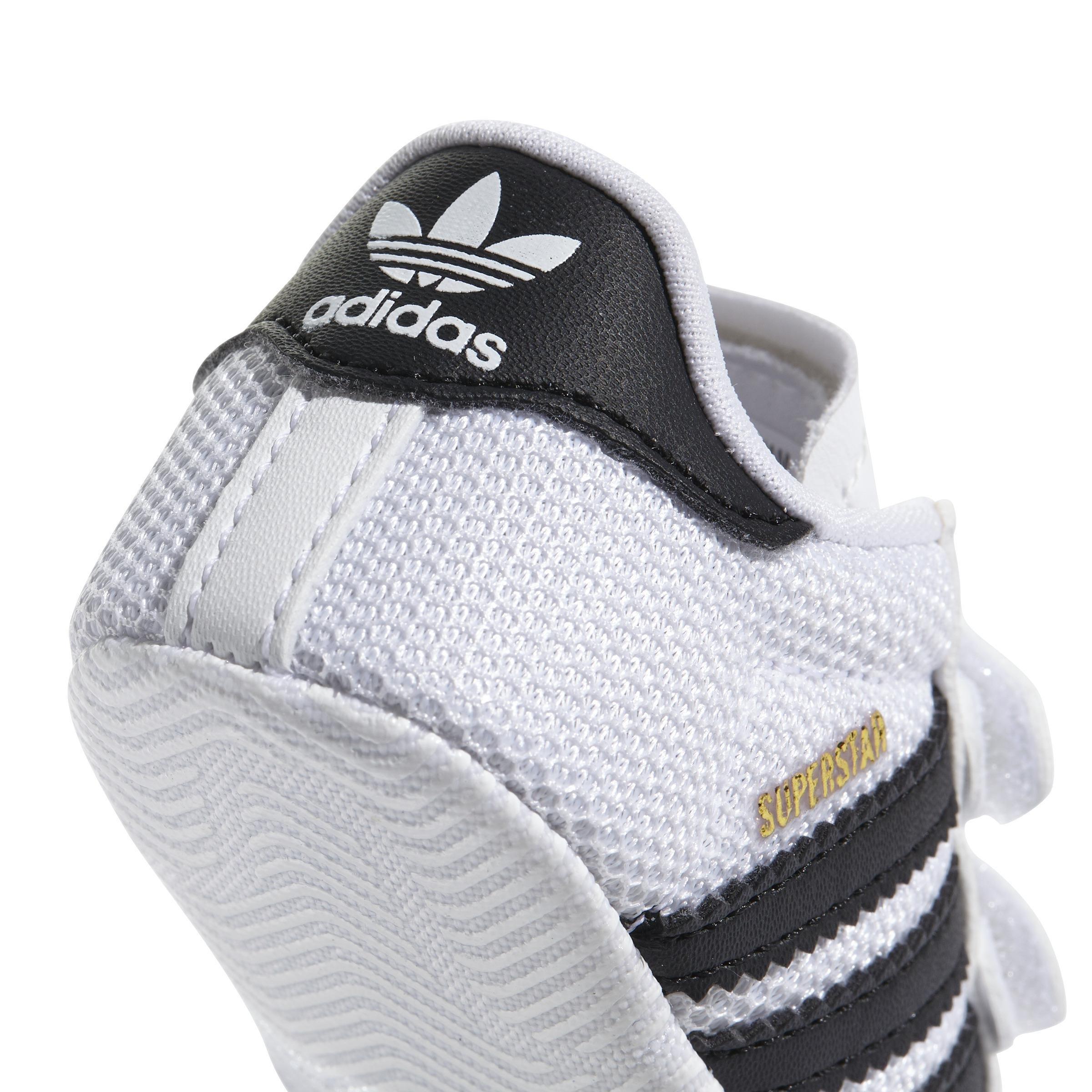Unisex Kids Superstar Shoes, White, A701_ONE, large image number 7