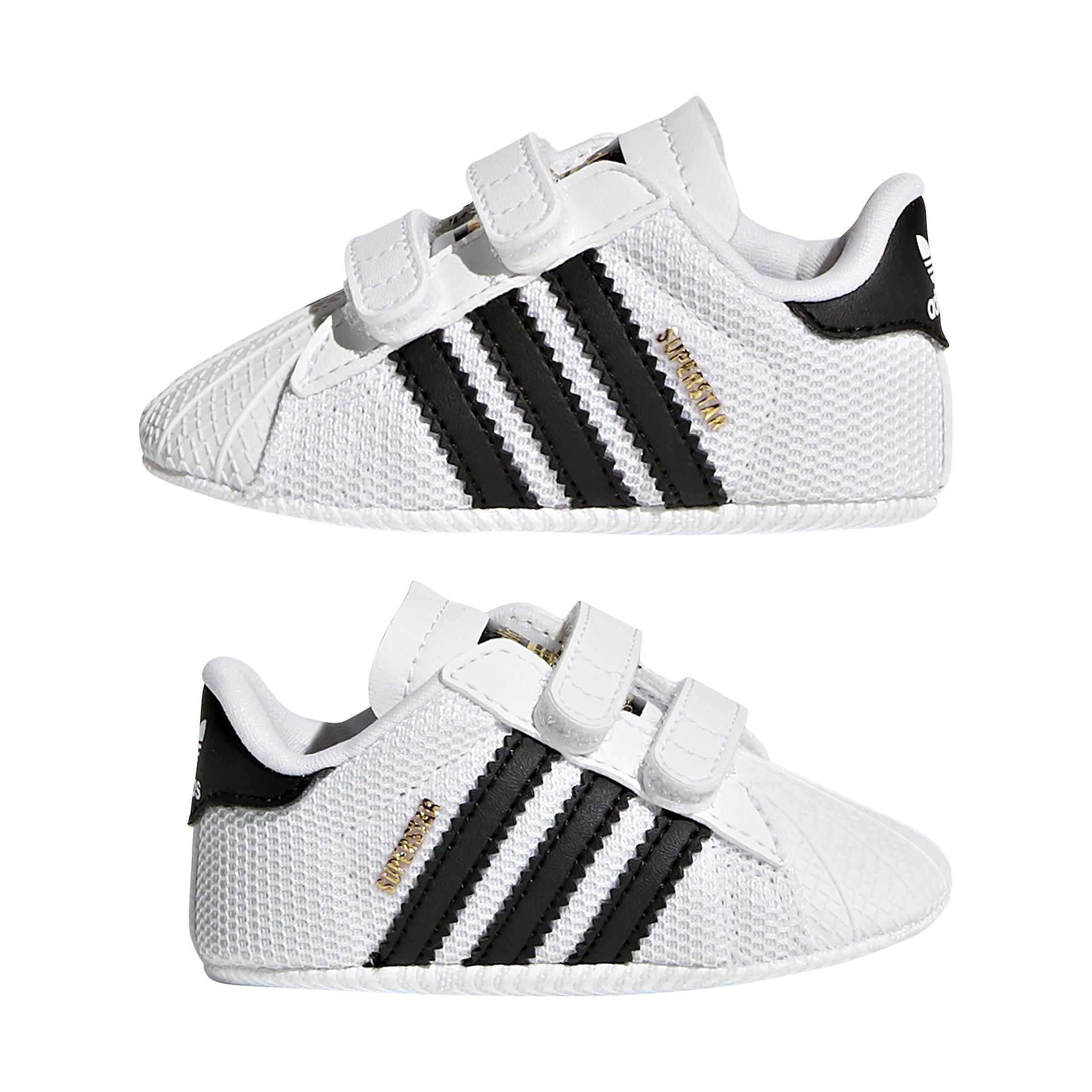 Baby Unisex Superstar Shoes, White, A701_ONE, large image number 10