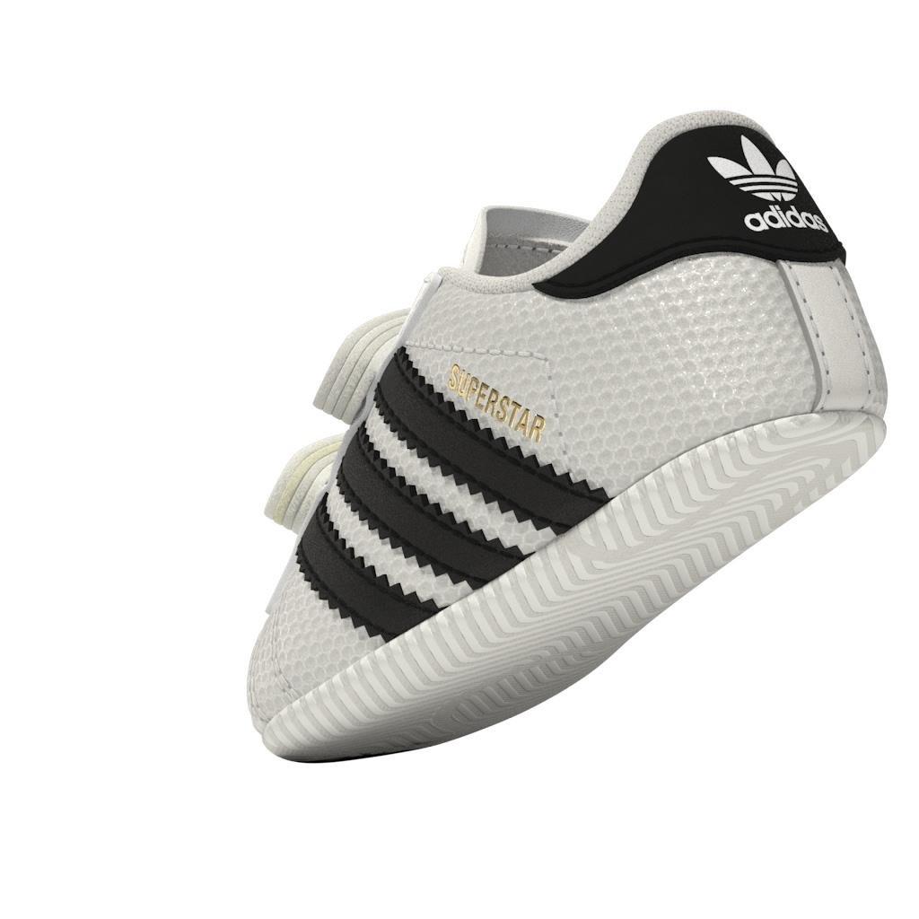 Unisex Kids Superstar Shoes, White, A701_ONE, large image number 11