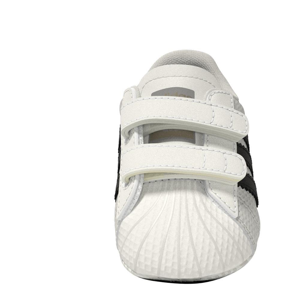 Baby Unisex Superstar Shoes, White, A701_ONE, large image number 12