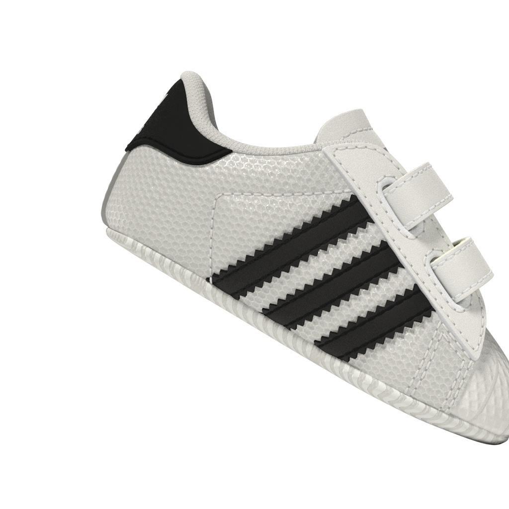 Unisex Kids Superstar Shoes, White, A701_ONE, large image number 13