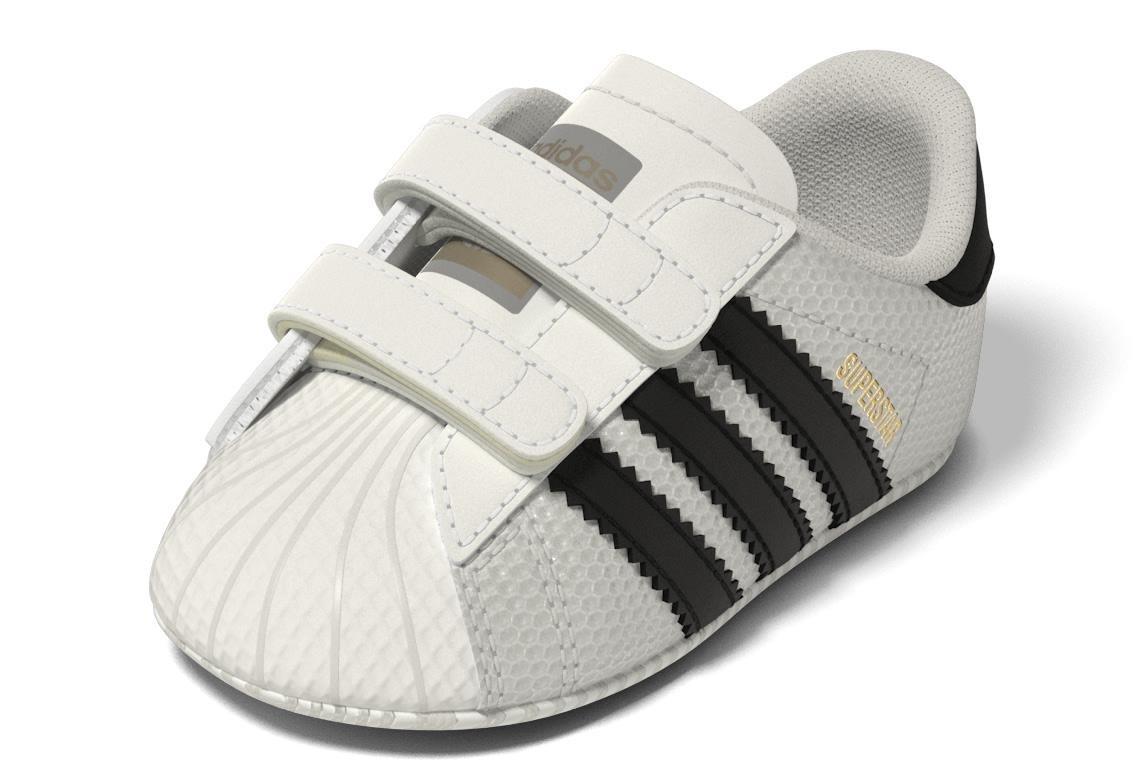 Baby Unisex Superstar Shoes, White, A701_ONE, large image number 14