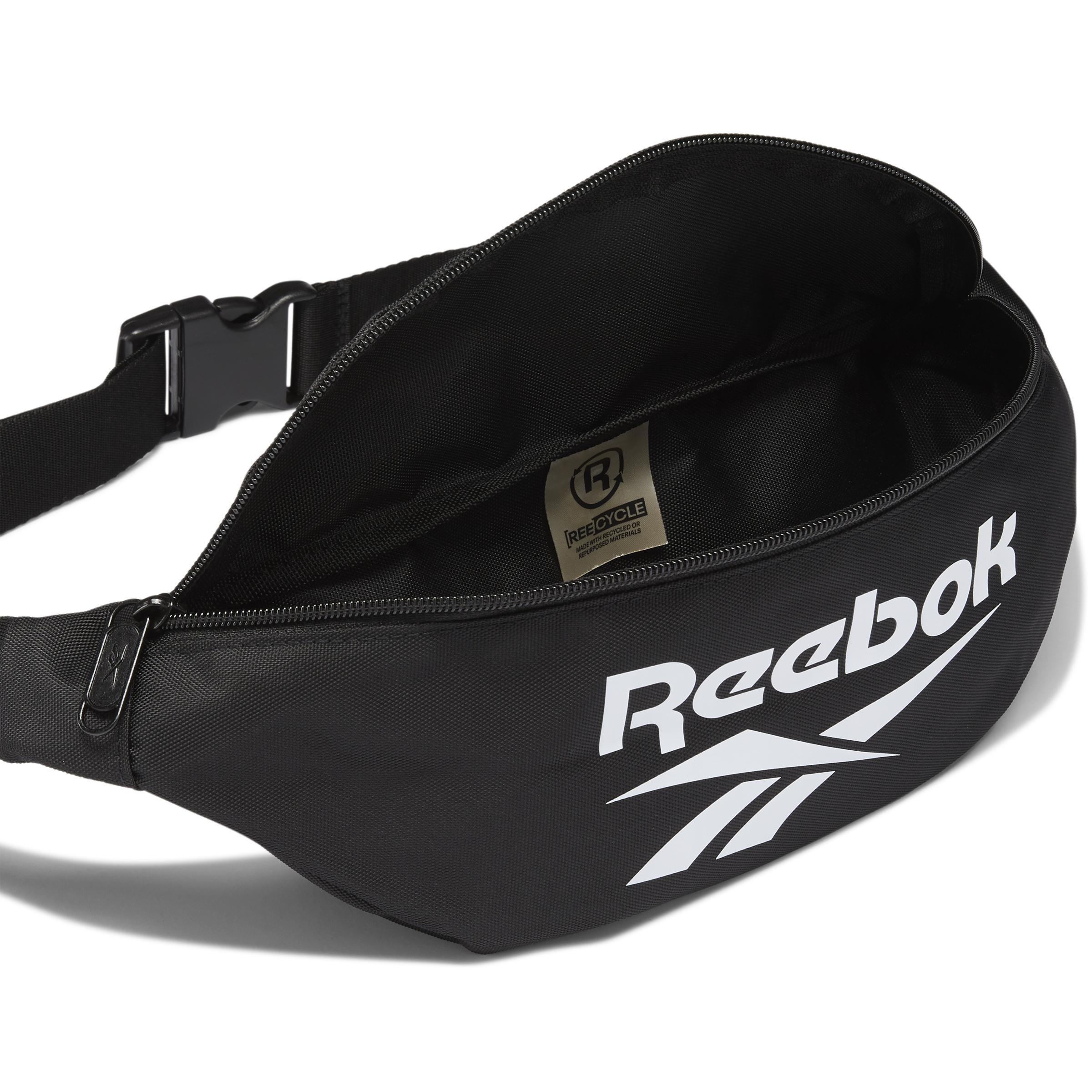 Reebok - Unisex Classics Foundation Waist Bag, Black