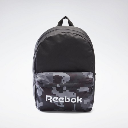 Reebok - Unisex Kids Act Core Ll Graphic Backpack, Black
