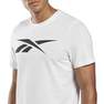 Reebok - Men Graphic Series Vector T-Shirt, White