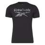 Reebok - Men Identity Big Logo T-Shirt, Black