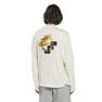 Reebok - Unisex Myt Long-Sleeve Top Graphic T-Long-Sleeve Top, White