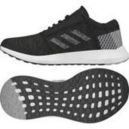 Women Pureboost Go Shoes, Black, A901_ONE, large image number 11