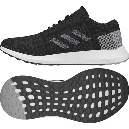Women Pureboost Go Shoes, Black, A901_ONE, large image number 20