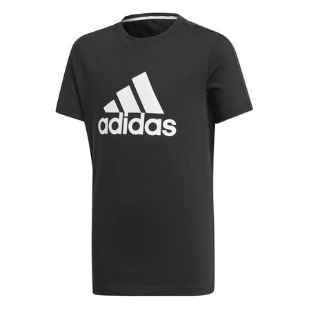 Kids Boys Essentials Logo T-Shirt, Black, A901_ONE, large image number 0