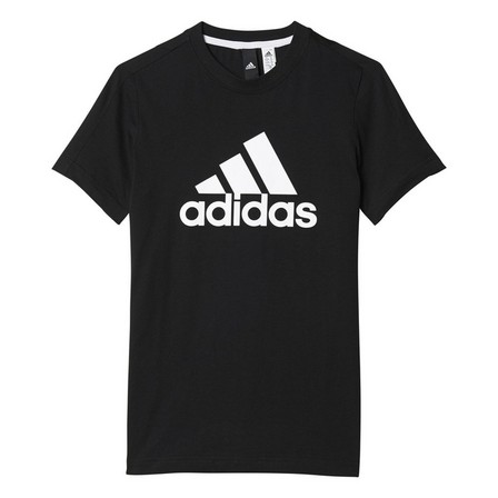 Kids Boys Essentials Logo T-Shirt, Black, A901_ONE, large image number 1