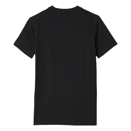 Kids Boys Essentials Logo T-Shirt, Black, A901_ONE, large image number 2
