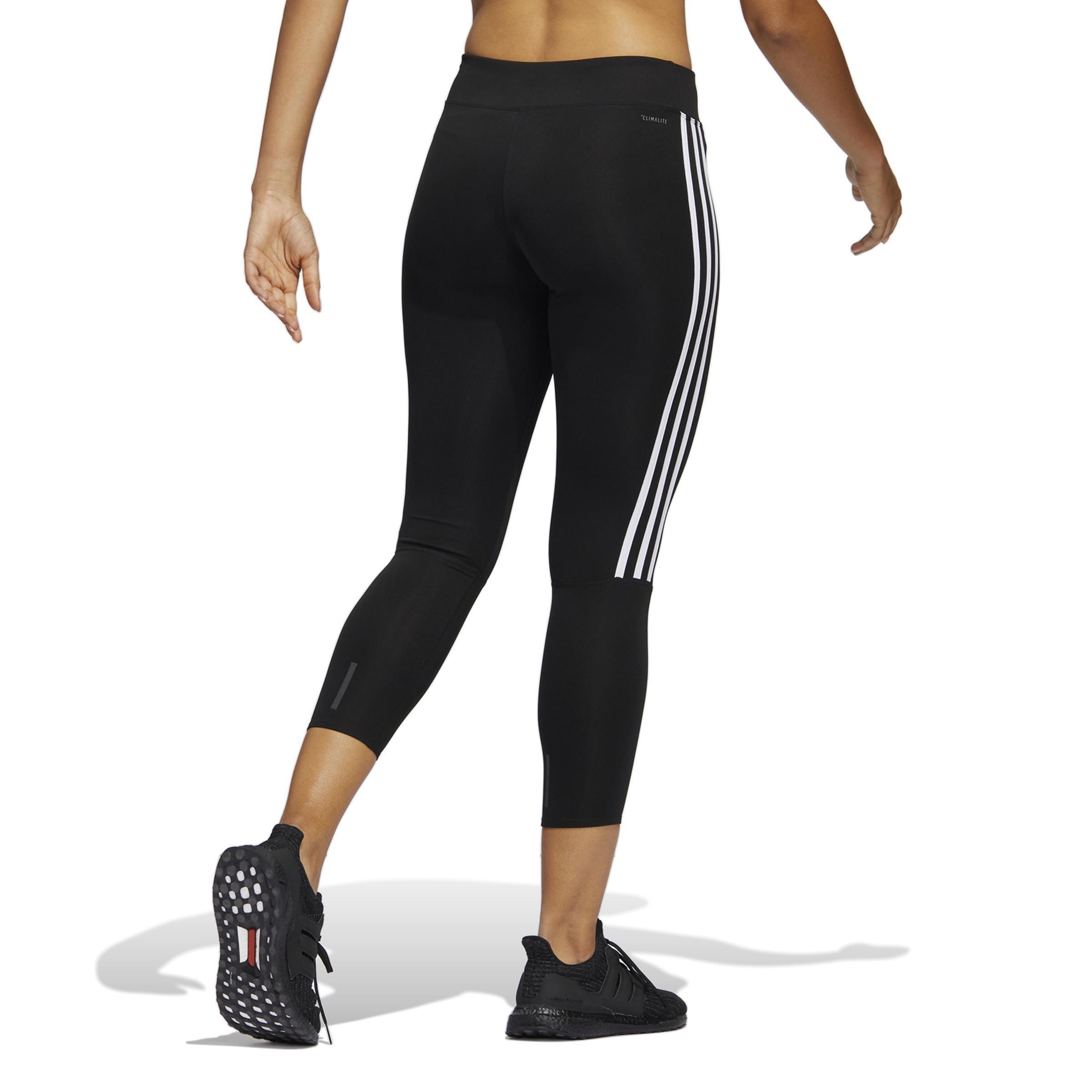 Running 3-Stripes Leggings, Black, A901_ONE, large image number 5