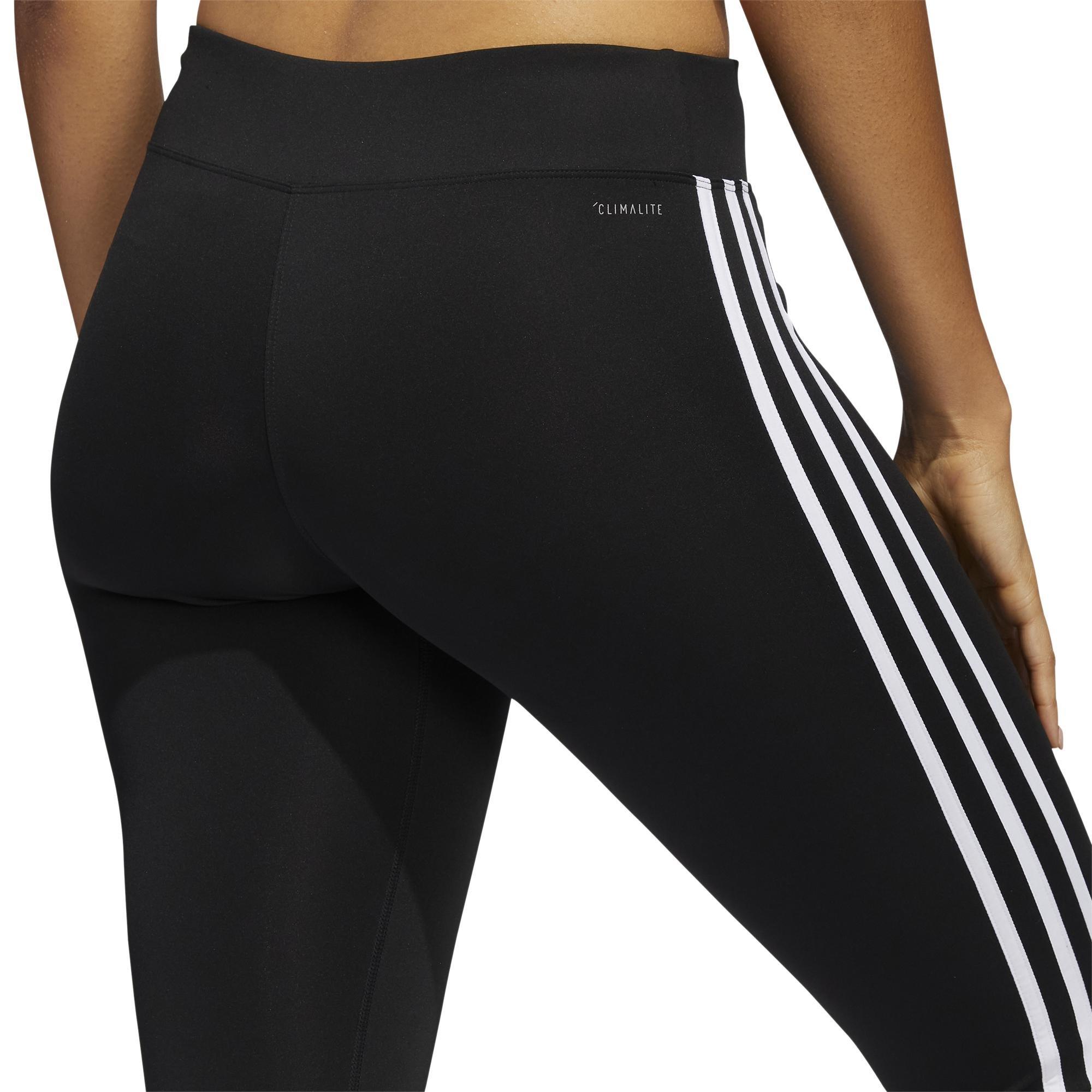 Running 3-Stripes Leggings, Black, A901_ONE, large image number 7