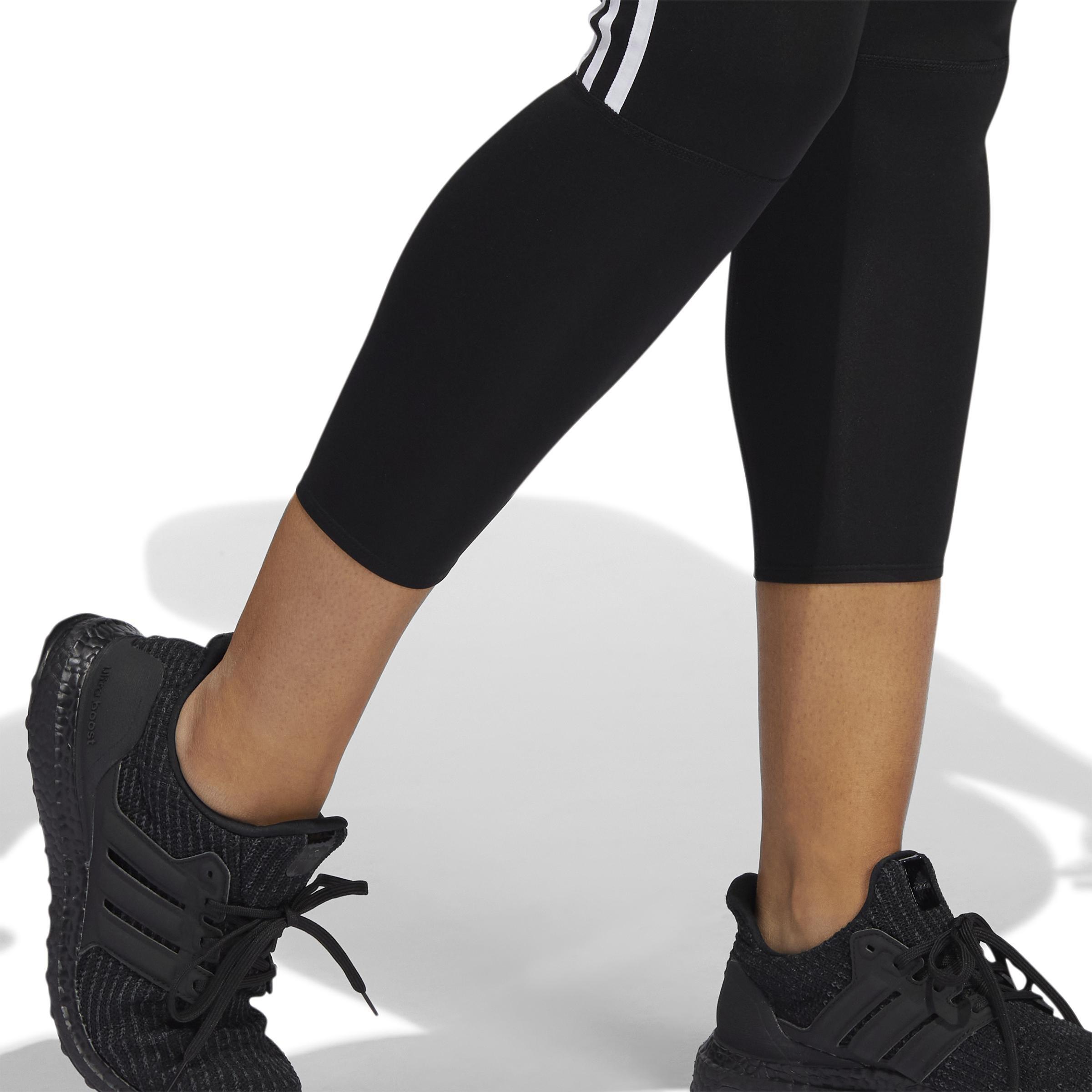 Running 3-Stripes Leggings, Black, A901_ONE, large image number 8