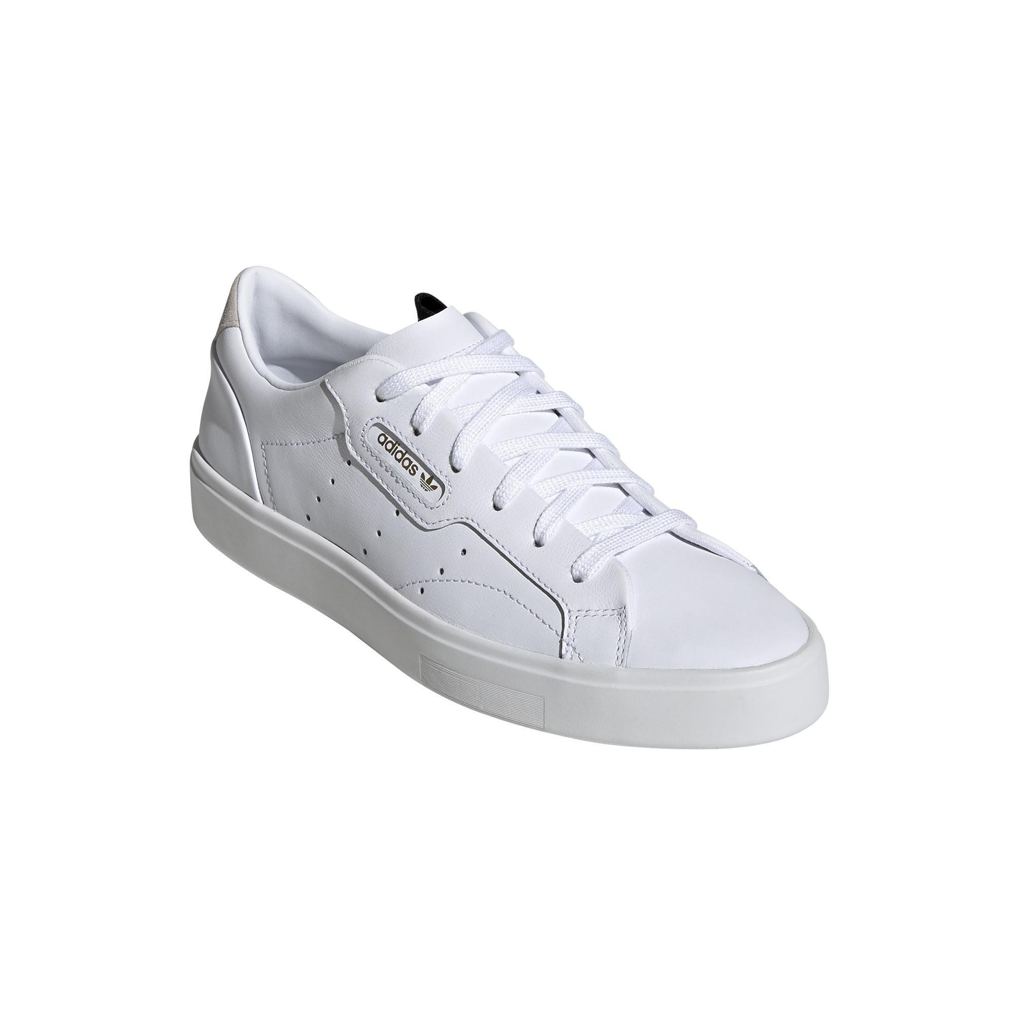 Adidas sleek outlet white