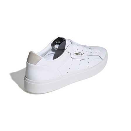 Women Adidas Sleek Shoes Ftwr, White, A901_ONE, large image number 2