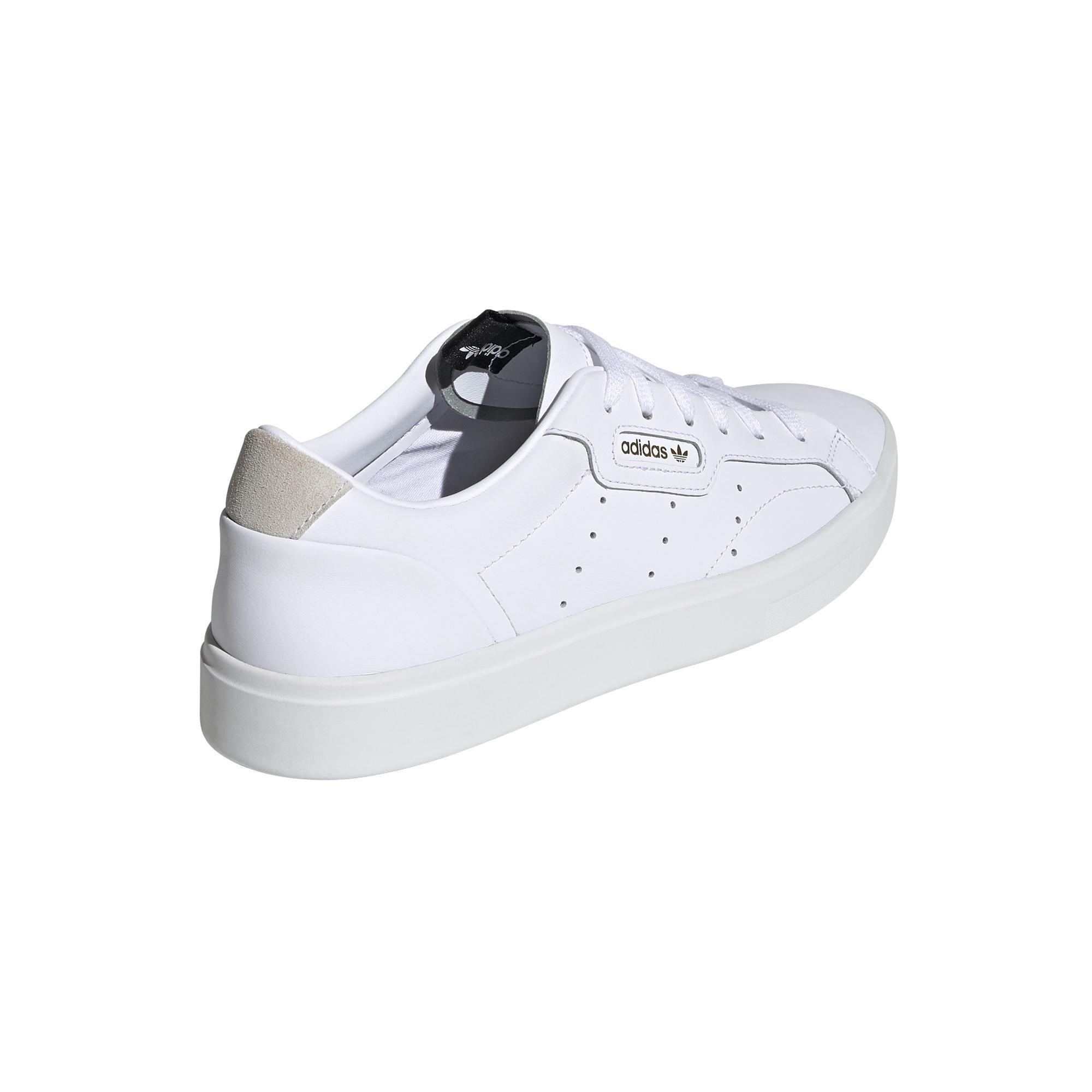 Adidas sleek trainers clearance white