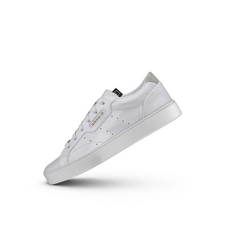 Women Adidas Sleek Shoes Ftwr, White, A901_ONE, large image number 22