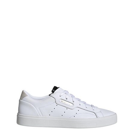 Women Adidas Sleek Shoes Ftwr, White, A901_ONE, large image number 28