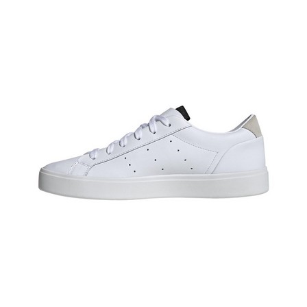 Women Adidas Sleek Shoes Ftwr, White, A901_ONE, large image number 30