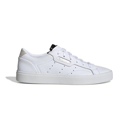 Women Adidas Sleek Shoes Ftwr, White, A901_ONE, large image number 34