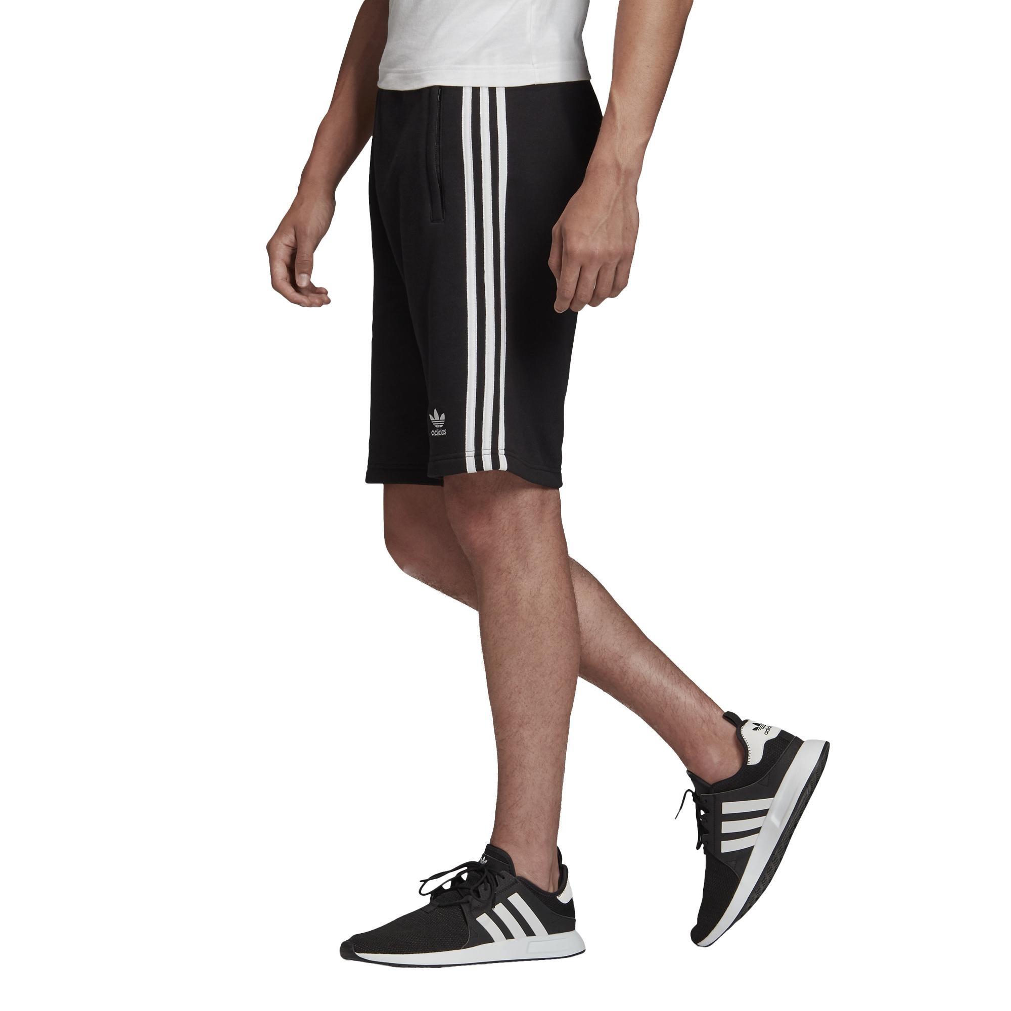 3-Stripes Sweat Shorts, Black, , large image number 2