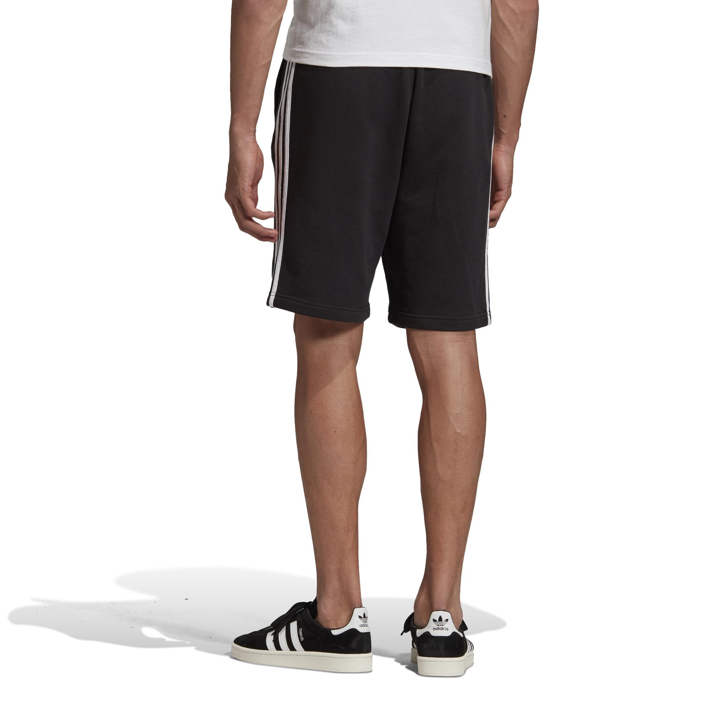 3-Stripes Sweat Shorts, Black, , large image number 3