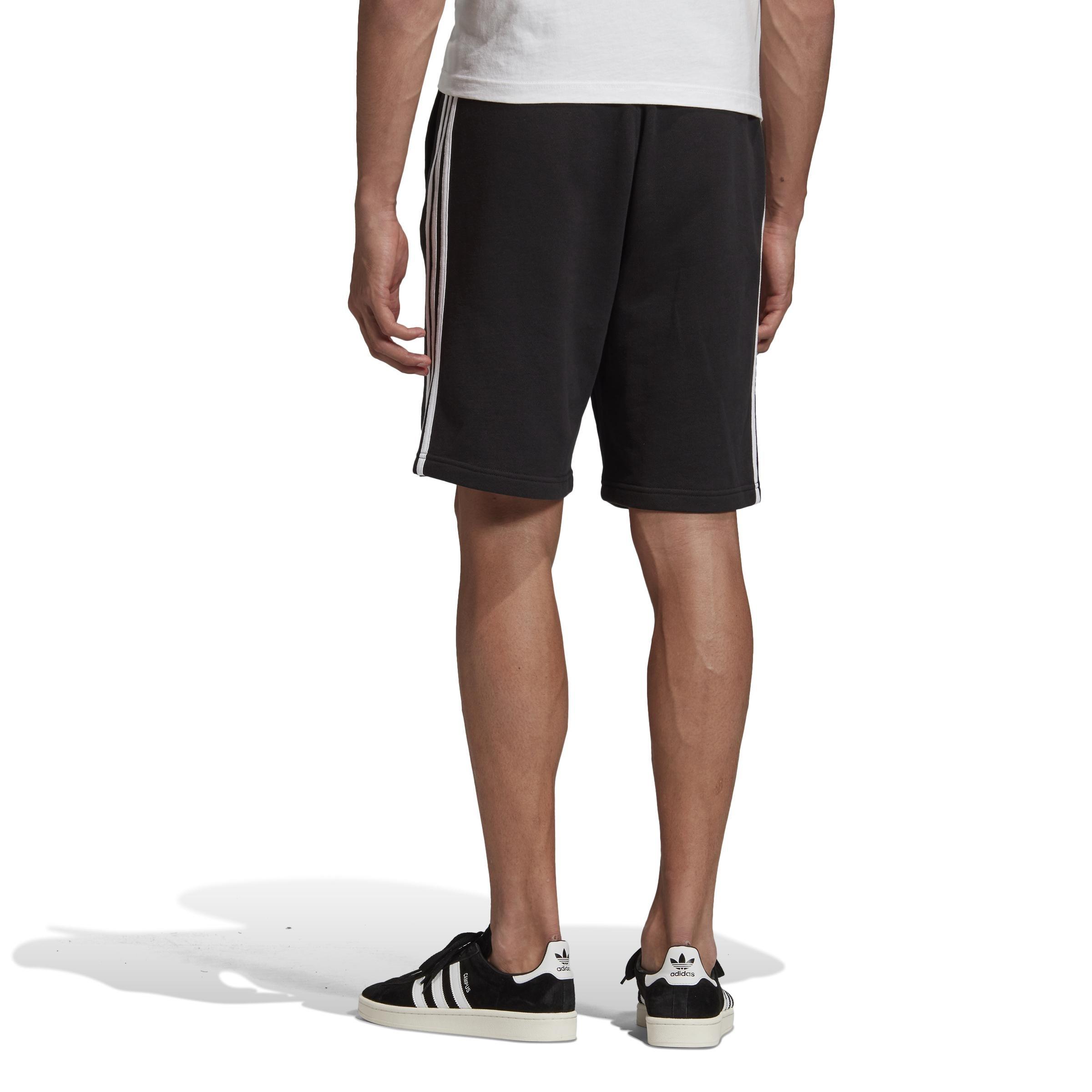 3-Stripes Sweat Shorts, Black, A901_ONE, large image number 3