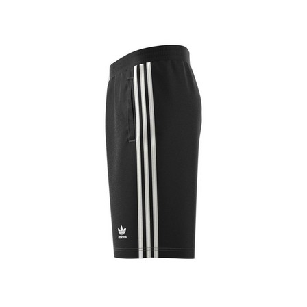 Men 3-Stripes Sweat Shorts, Black, A901_ONE, large image number 12