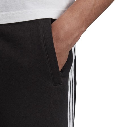 Men 3-Stripes Sweat Shorts, Black, A901_ONE, large image number 15