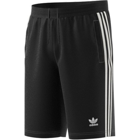 Men 3-Stripes Sweat Shorts, Black, A901_ONE, large image number 17