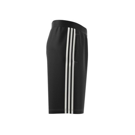 Men 3-Stripes Sweat Shorts, Black, A901_ONE, large image number 24