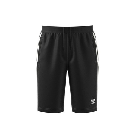 Men 3-Stripes Sweat Shorts, Black, A901_ONE, large image number 38
