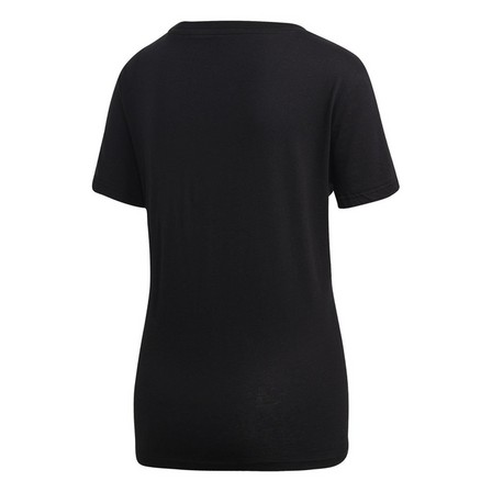 Women Essentials Linear T-Shirt, Black, A901_ONE, large image number 2