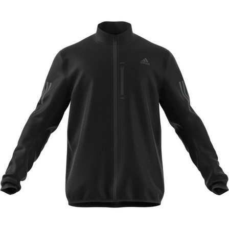 Men Own The Run Jacket, Black, A901_ONE, large image number 2