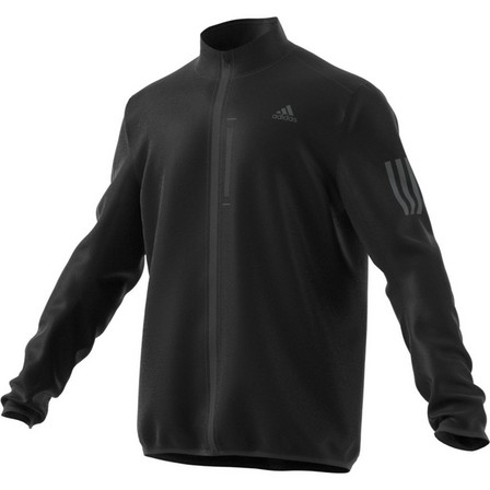 Men Own The Run Jacket, Black, A901_ONE, large image number 17