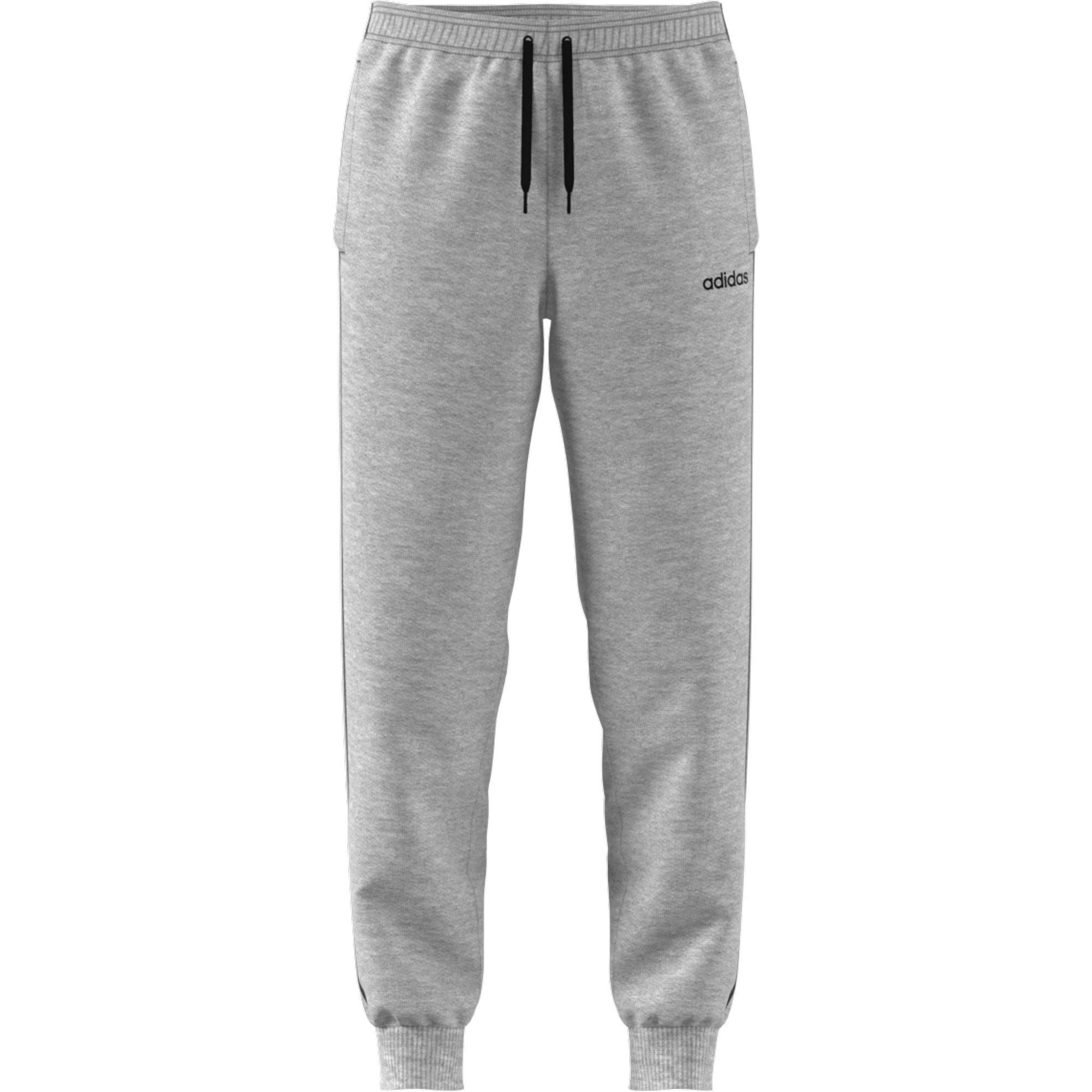 Essentials 3-Stripes Tapered Cuffed Joggers, Grey, , large image number 6