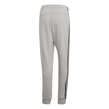 Men Essentials 3-Stripes Tapered Cuffed Joggers, Grey, A901_ONE, large image number 8