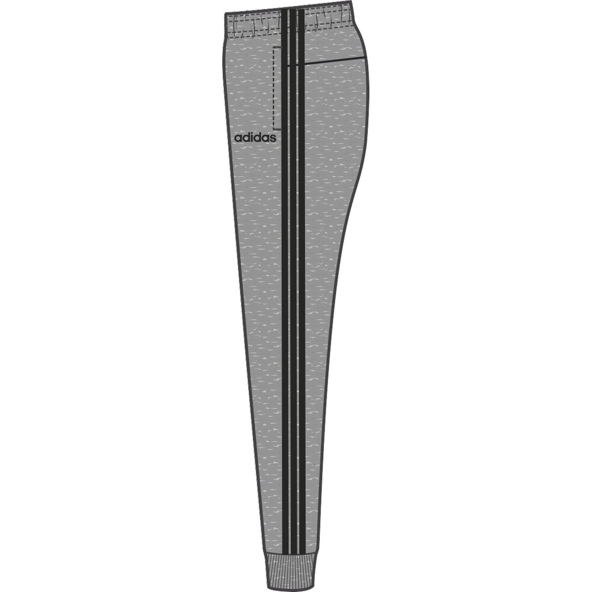 Essentials 3-Stripes Tapered Cuffed Joggers, Grey, , large image number 13