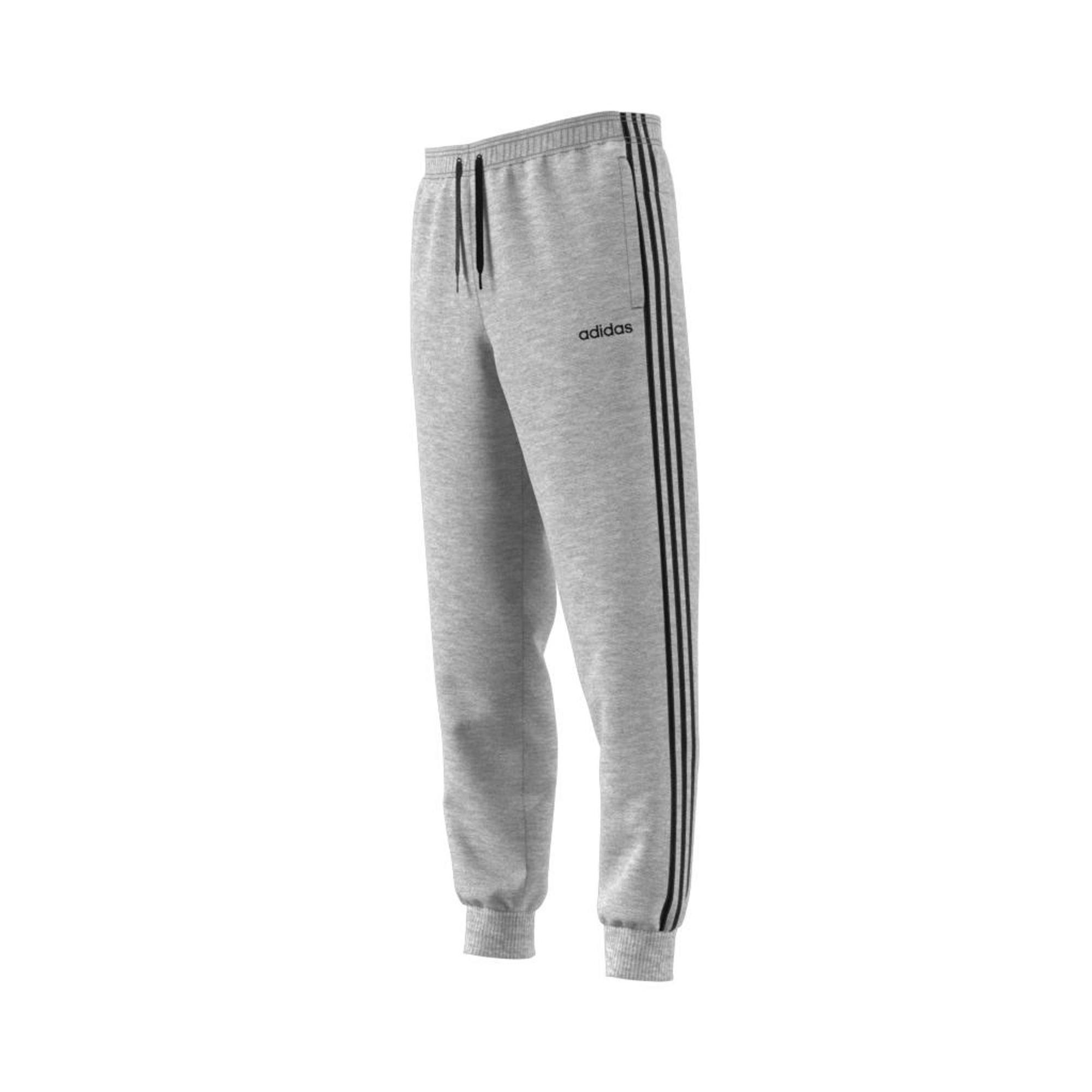 Essentials 3-Stripes Tapered Cuffed Joggers, Grey, , large image number 16