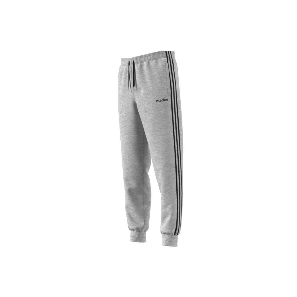 Essentials 3-Stripes Tapered Cuffed Joggers, Grey, , large image number 19