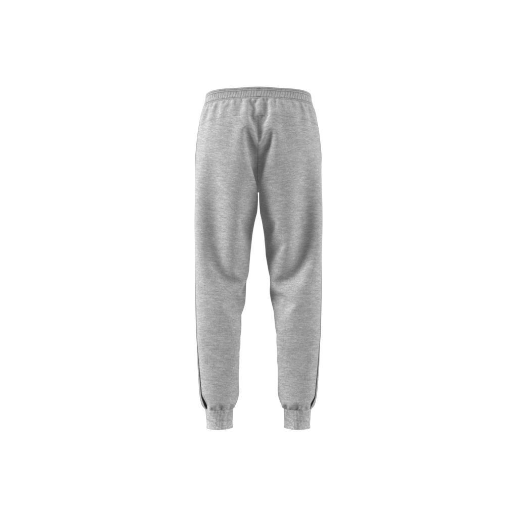Essentials 3-Stripes Tapered Cuffed Joggers, Grey, , large image number 24
