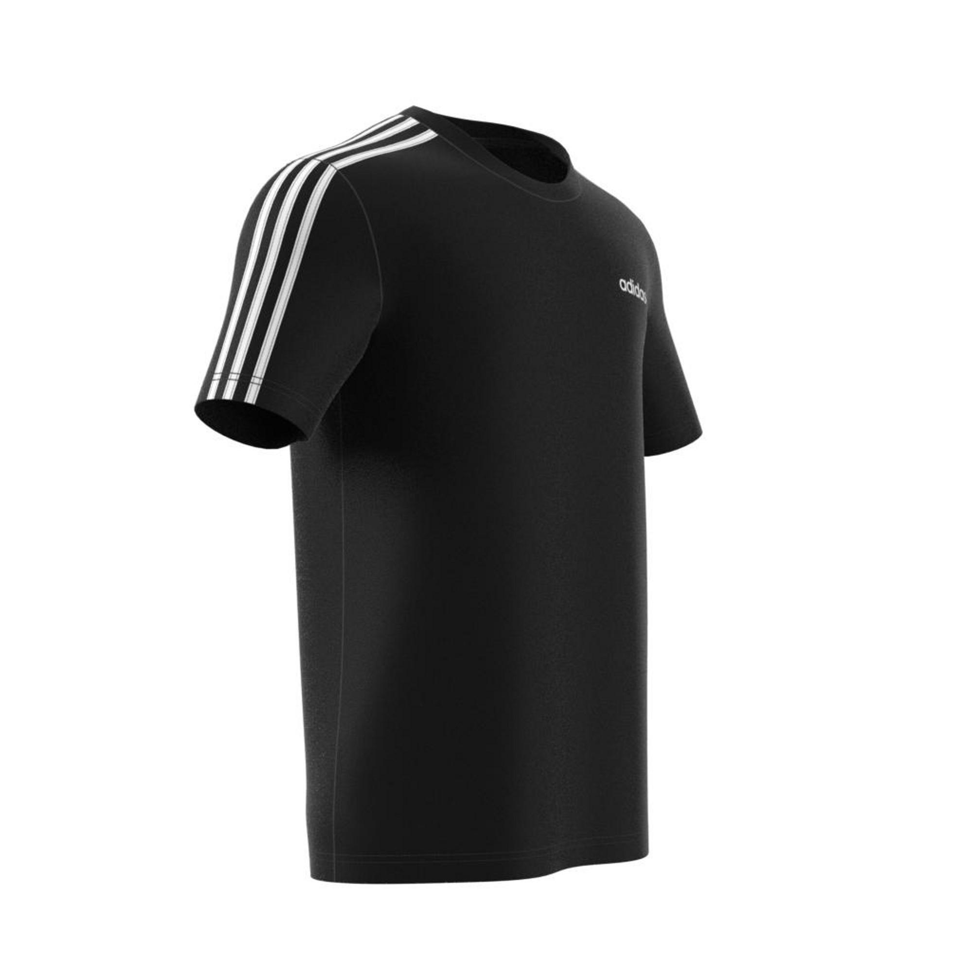 Essentials 3-Stripes T-Shirt, Black, A901_ONE, large image number 10