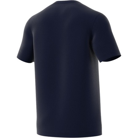 Men Essentials Linear Logo T-Shirt, Navy, A901_ONE, large image number 6